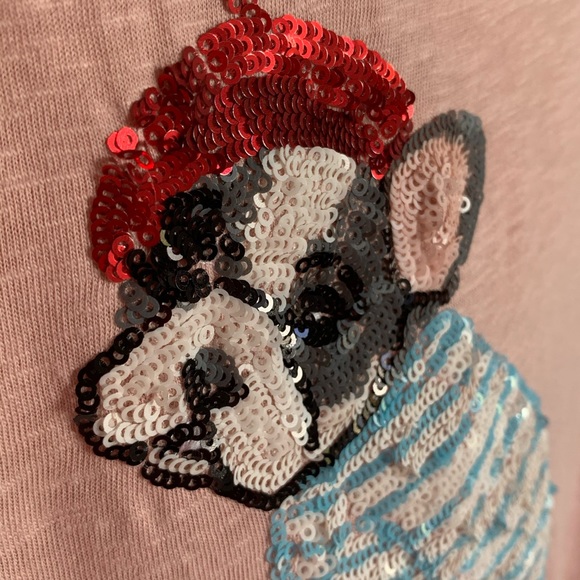 ▪️SOLD▪️Talbots 100% Cotton Top French Bulldog - Picture 4 of 5